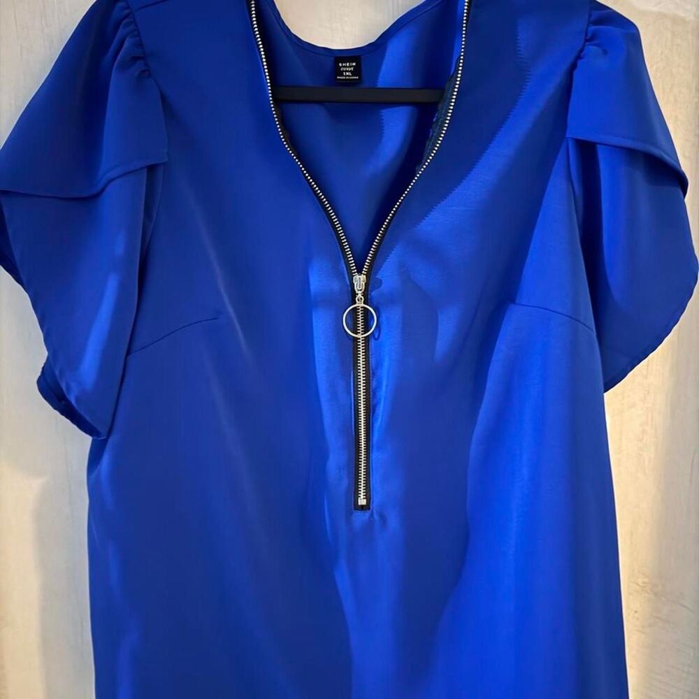 Shein Curvé 1XL Royal Blue